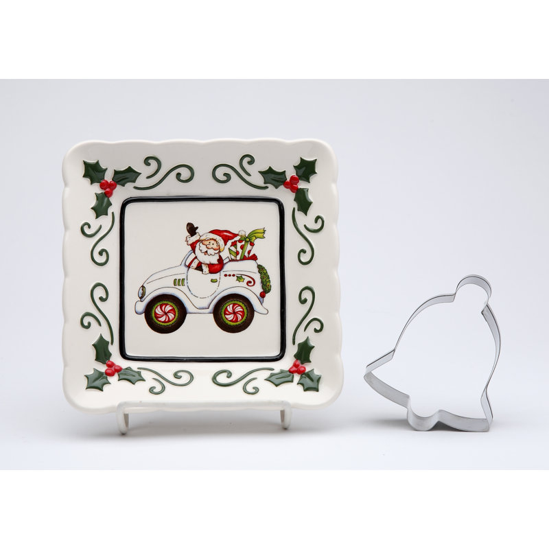 Assiette Samoset avec voiture