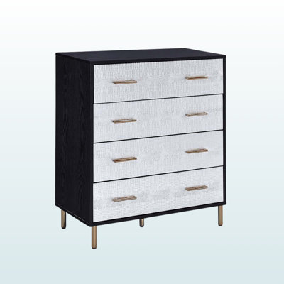 Compose Chest in Black, Silver, and Gold