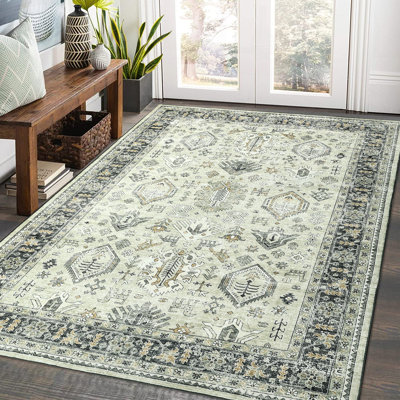 Tapis Dalhia avec envers antidérapant