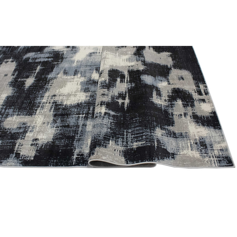Kelson Abstract Indoor Rug, Rectangle 5'3" x 8'