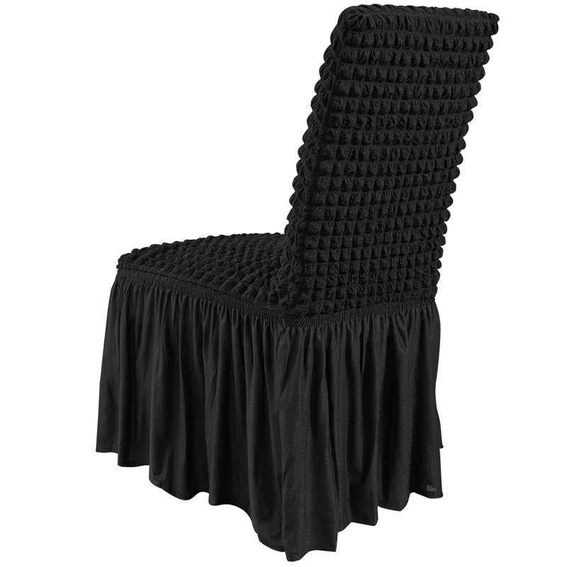 Polyester Folding Chair Covers, Black