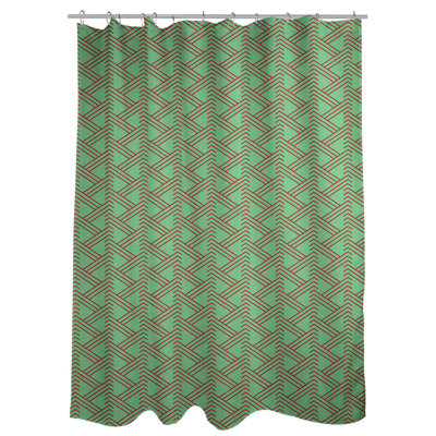 Chevron Shower Curtain