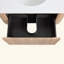 Meuble-lavabo mural 24 po avec lavabo courbé, meuble-lavabo flottant moderne avec tiroir à fermeture en douceur-1360044136