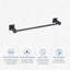 Porte-serviettes mural 20 po Cube Bathroom-65206835