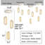 Lustre moderne suspendu à DEL-2115898731-2115898732