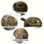 Grande statue de tortue 3D, sculpture de jardin réaliste en résine avec motif de coquillages complexes