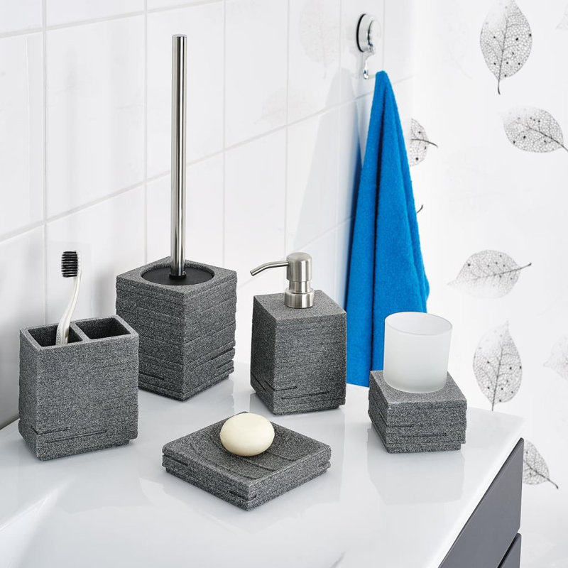 Ridder Soap Dish Brick Anthracite, Dark grey