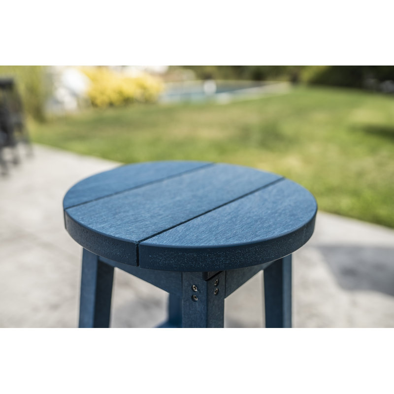 Captiva Casual Outdoor Stool, Cobalt Blue