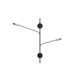 Rotaire 2 Light Aluminum Dimmable LED Swing Arm Sconce