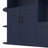 Multifunctional left-right combination hall cabinet (can be used separately) with storage and 4 hooks, storage cabinet/ hall tree 2 in 1 for living room, kitchen and hallway-488762794