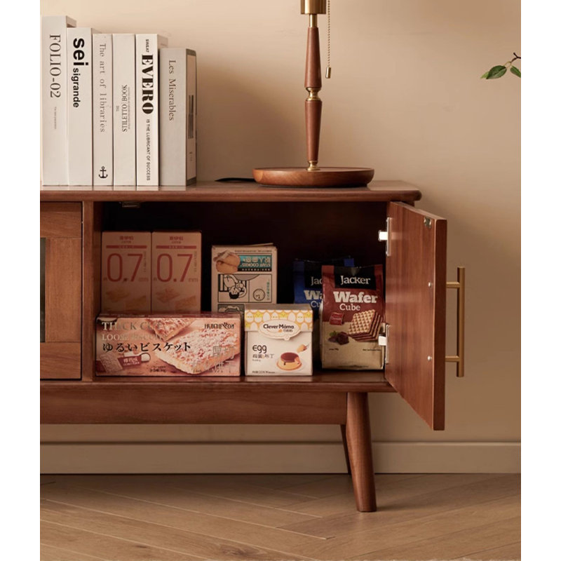 Meuble télé Mid Century, H 20,5 po x l 70,9 po x P 14,4 po