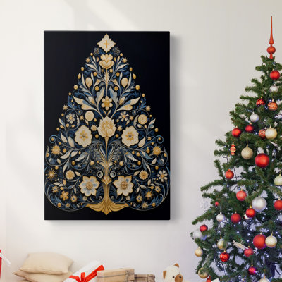 Art des Fêtes de Noël - Toile tendue avec châssis DCXLIX