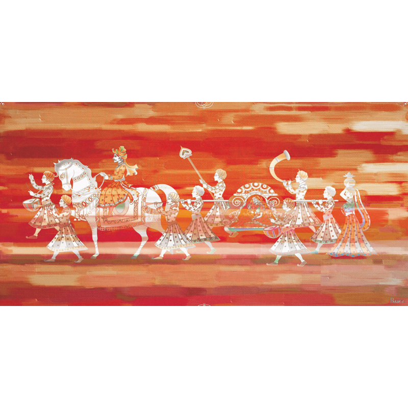 1 Piece Wrapped Canvas Wall Art, 30cm H x 61cm W