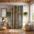 Nursen Patchwork Shower Curtain-1887917550