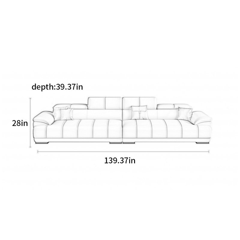 American-style simple modern sofa