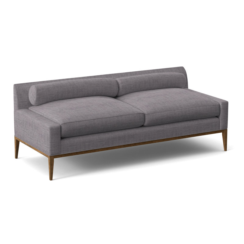 Jacen Sofa, Nomad Slate Crypton® Chenille, Havana