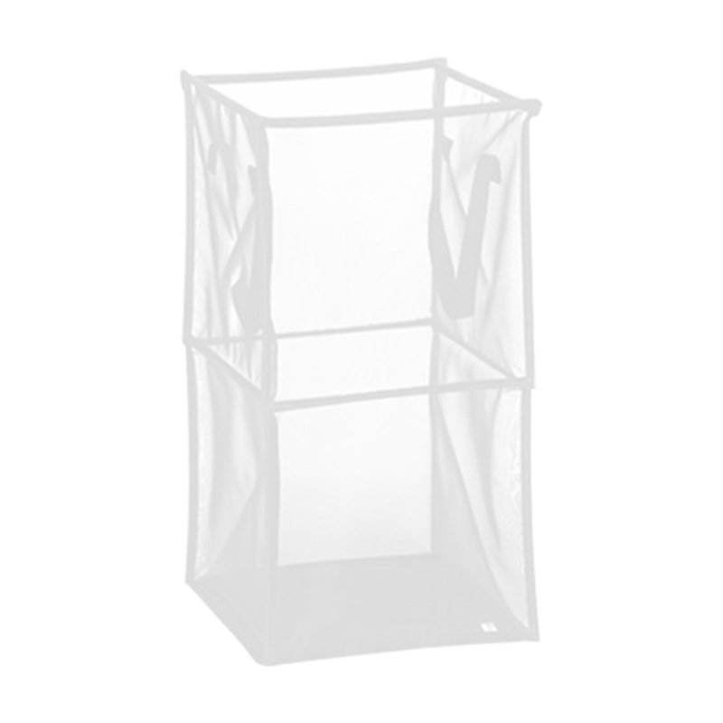 Laundry Basket Bag With Handles Portable Laundry Basket Mesh Laundry Hamper Basket Folding Dirty Clothes Sundries Storage Bag