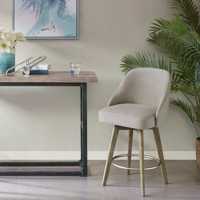 Tabouret de comptoir avec siège pivotant