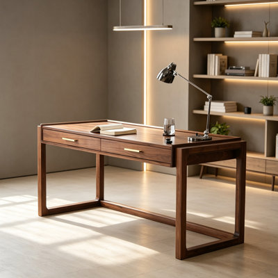 Artistic Retro Office Desk