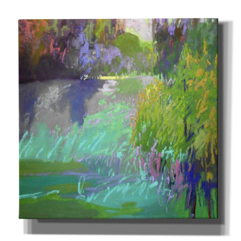 Sur toile, H 26 po x l 26 po x P 1,5 po