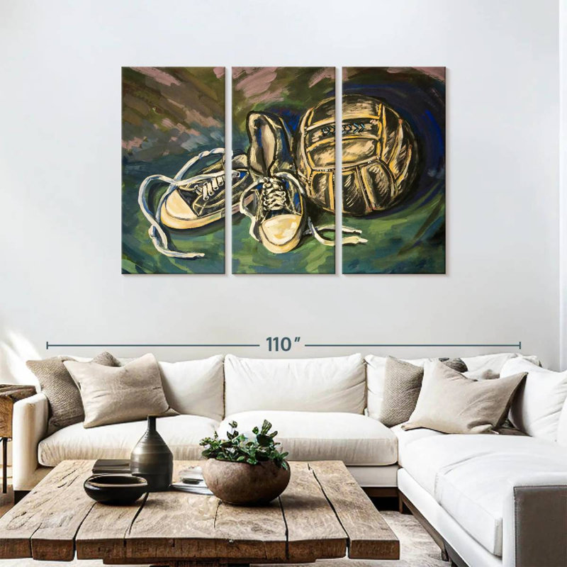 Sireci Soccer, 48" H x 74" W