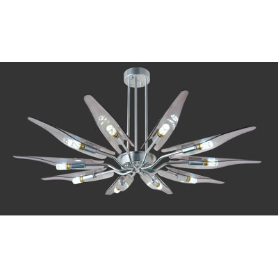 Lustre sphérique spoutnik 10 lumières Gulzhazira