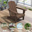 Chaise Adirondack pliable en PEHD Clitheroe-879525380