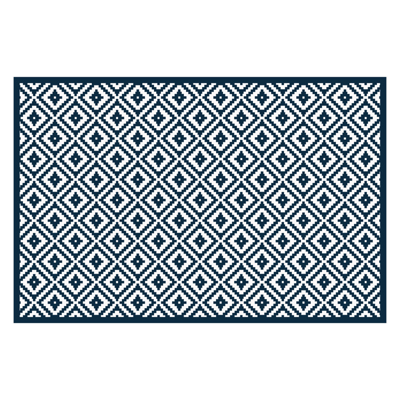 Treyton Slavic Seamless Pattern Kitchen Mat - 150 x 99 cm
