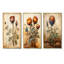 «Vintage Thistle Floral Charm I», ensemble d'art mural sur toile Thistle-1406420864-1406420867