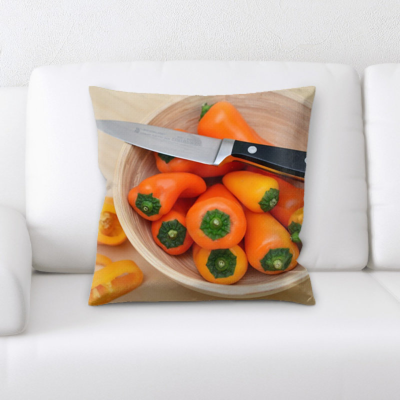 Coussin paprika