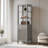 Laval 72" Freestanding Linen Cabinet, Tall Bathroom Storage Tower with 3 Open Shelves-120234564-120613964