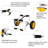 Ashton Aluminum Freestanding Kayak Rack