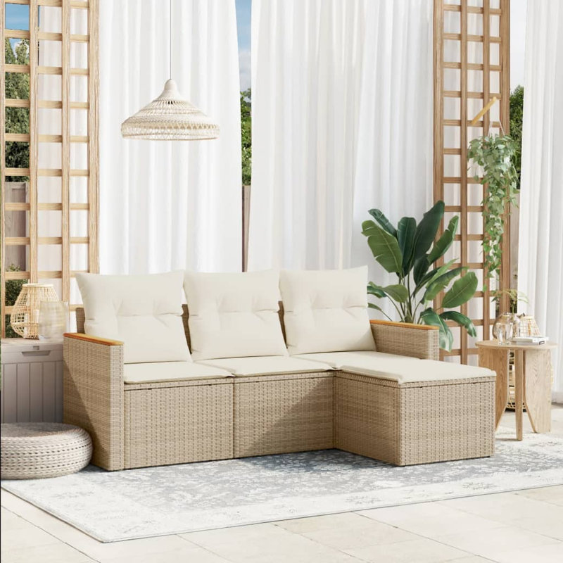 Ensemble de canapé de jardin Vidaxl