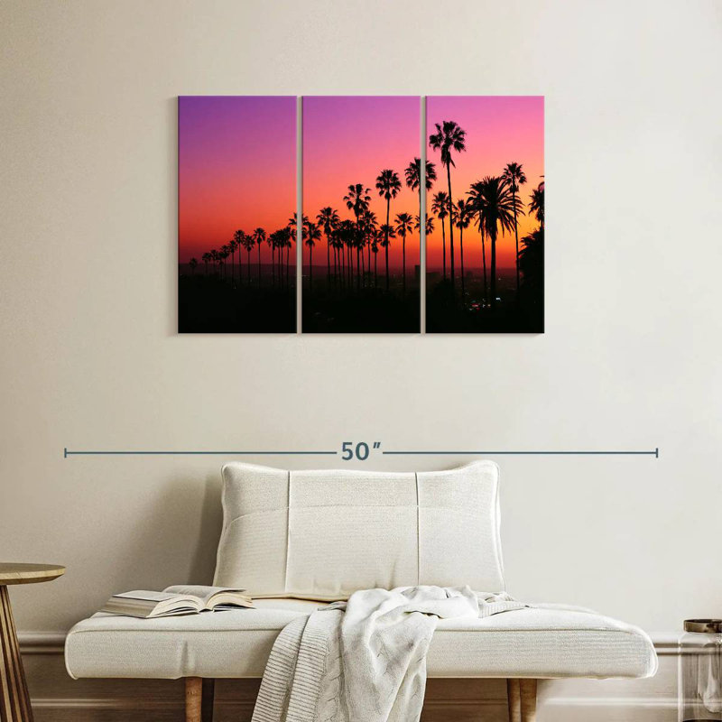 Harnek Los Angeles At Twilight, 24" H x 38" W