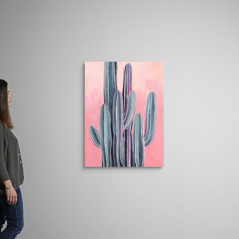 " Desert Dawn II " Painting Print, Wrapped Canvas, 40" H x 30" W x 1.25" D