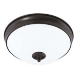 Carpinteria Glass LED Flush Mount