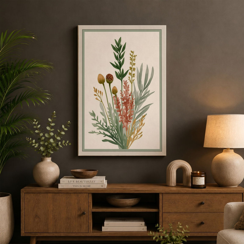 Print, 24x16 - 61.0 x 40.6 cm, Teal Border