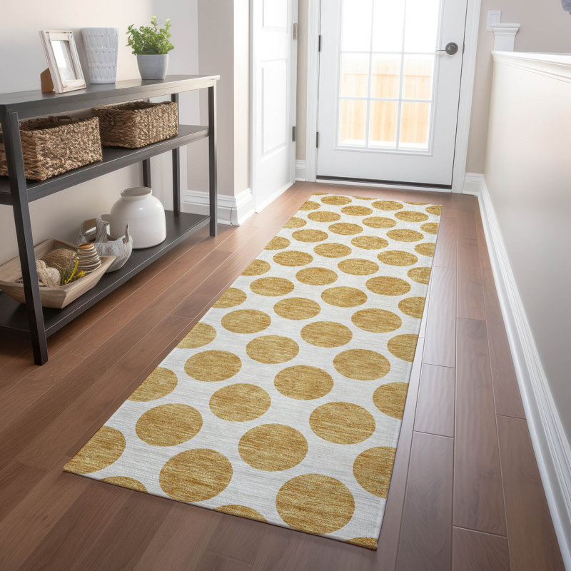 Tapis Chayden avec envers antidérapant, Tapis de couloir 2 pi 3 po x 7 pi 6 po