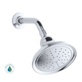 Devonshire Low Flow Shower Head with Katalyst Air Induction Spray