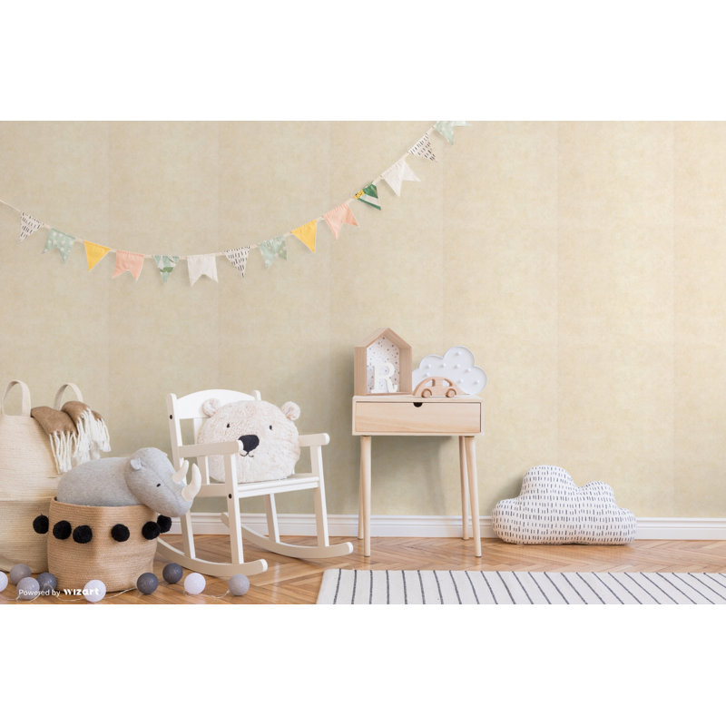 Auberon 10m x 53cm Wallpaper Roll, Cream