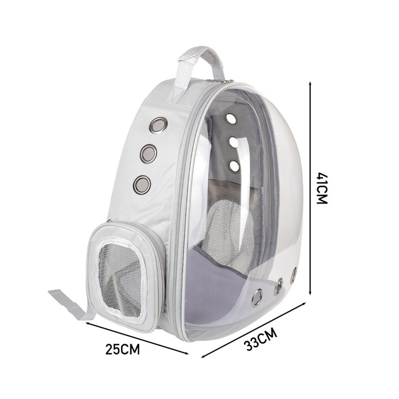 Transparent Capsule Pet Travel Backpack