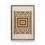 «Modern Tribal Patterns II», reproduction sur toile dans un cadre-17654506-17654507