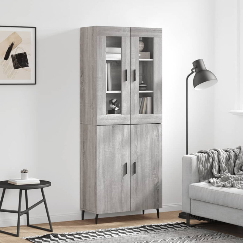 Michaelynn Display Cabinet, Grey Sonoma