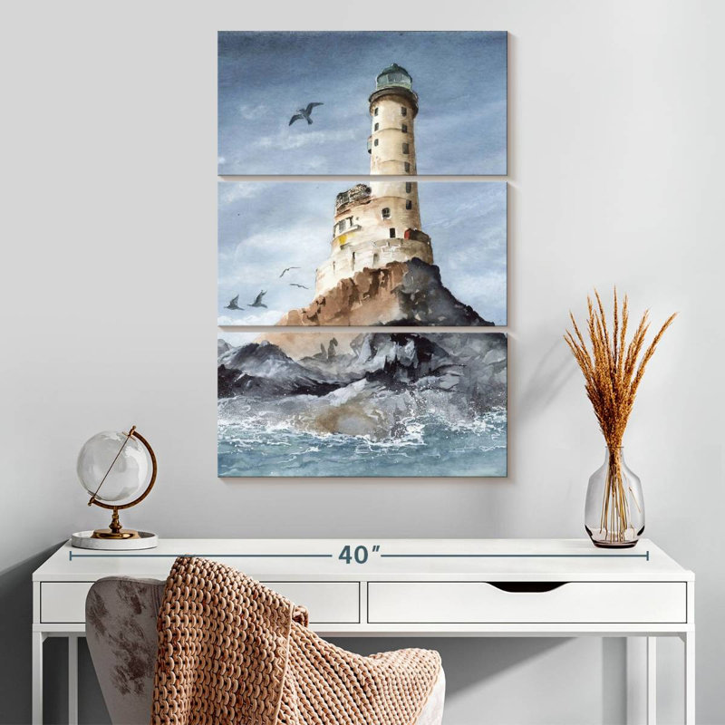 Phare d'Aniva Cape, H 32 po x l 20 po