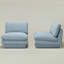 Fauteuil de chambre rembourré 34 po-744711614