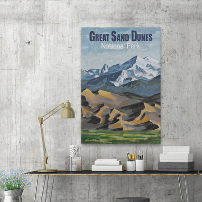 Great Sand Dunes V - reproduction sur toile tendue