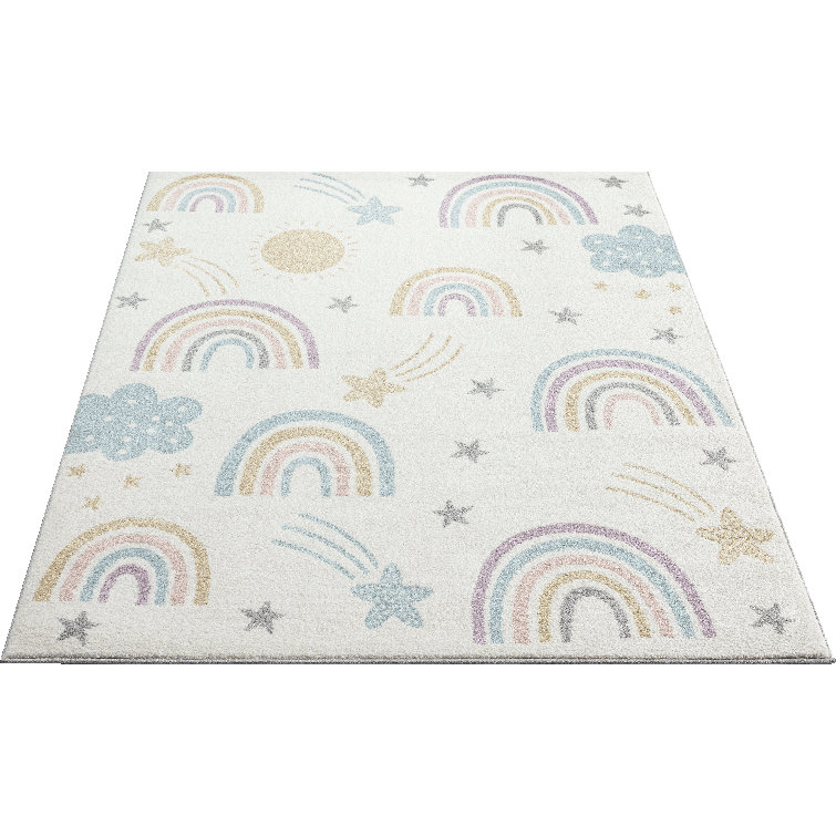 Power Loom Cream Rug