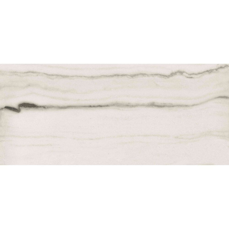 Penthouse 12" x 24" Matte Porcelain Floor and Wall Tile, White Fantasy
