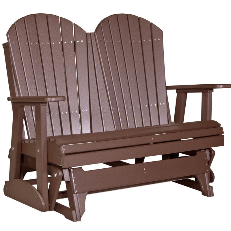 Neerings Outdoor Glider, Chestnut Brown