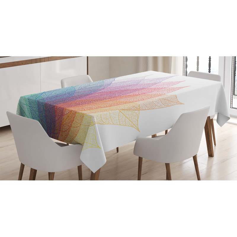 Abstract Tablecloth, 84" L x 60" W